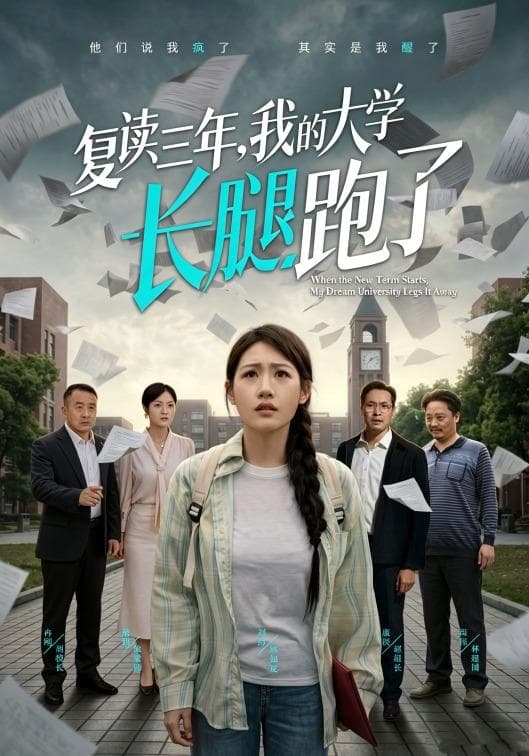 复读三年,我的大学长腿跑了