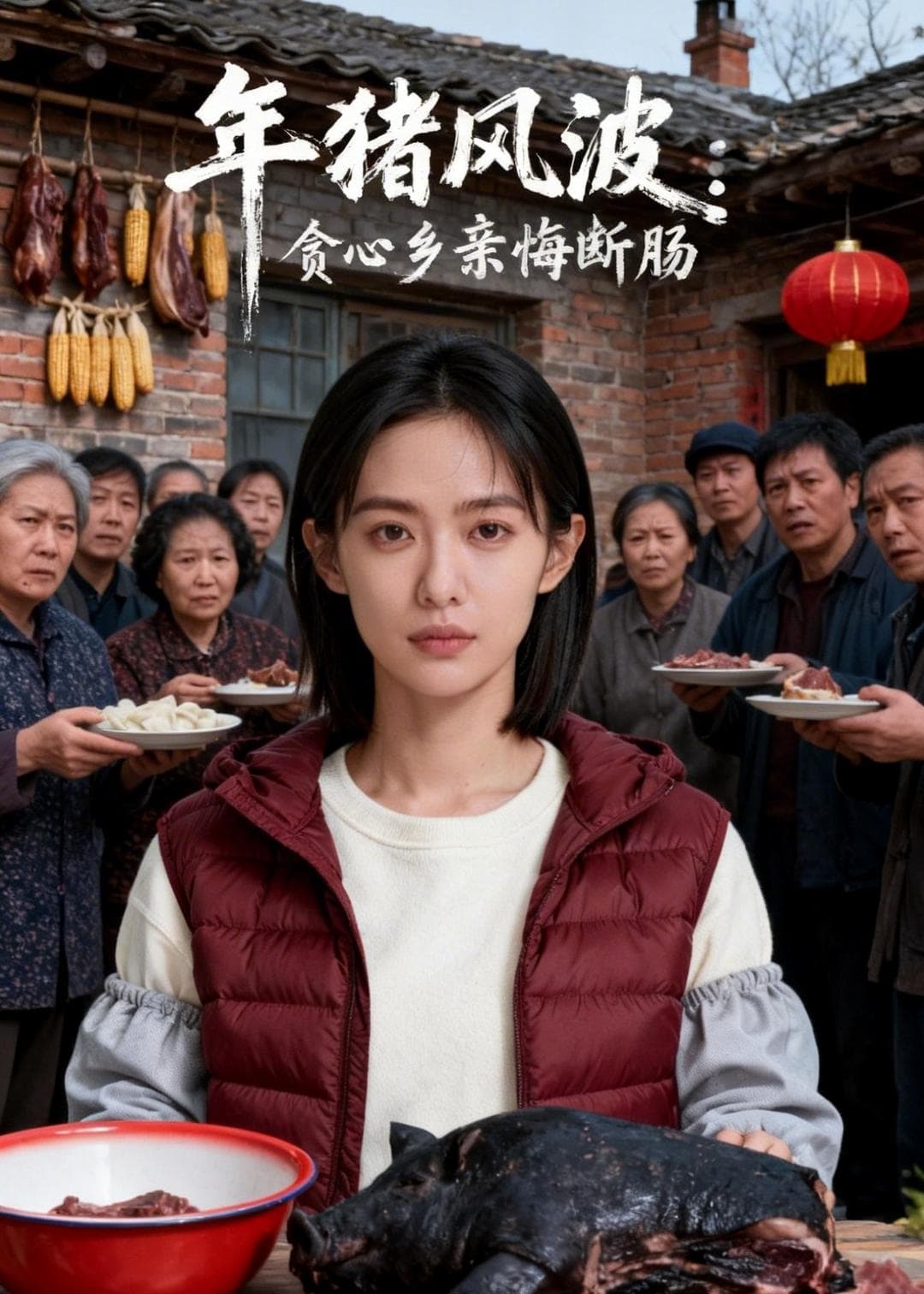 9-年猪风波:贪心乡亲悔断肠(47集)Ai短剧