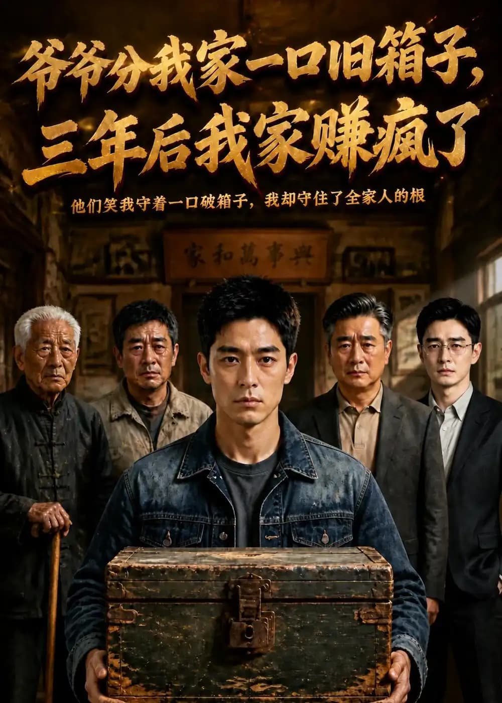 爷爷分我家一口旧箱子,三年后我家赚疯了