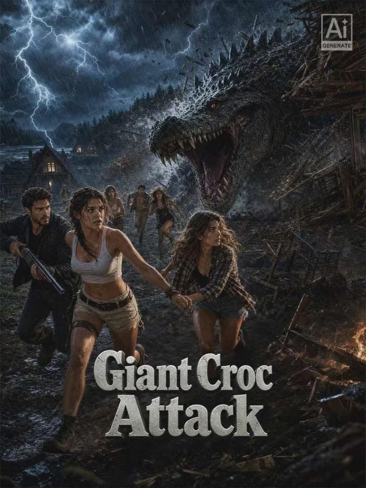 Giant Croc Attack