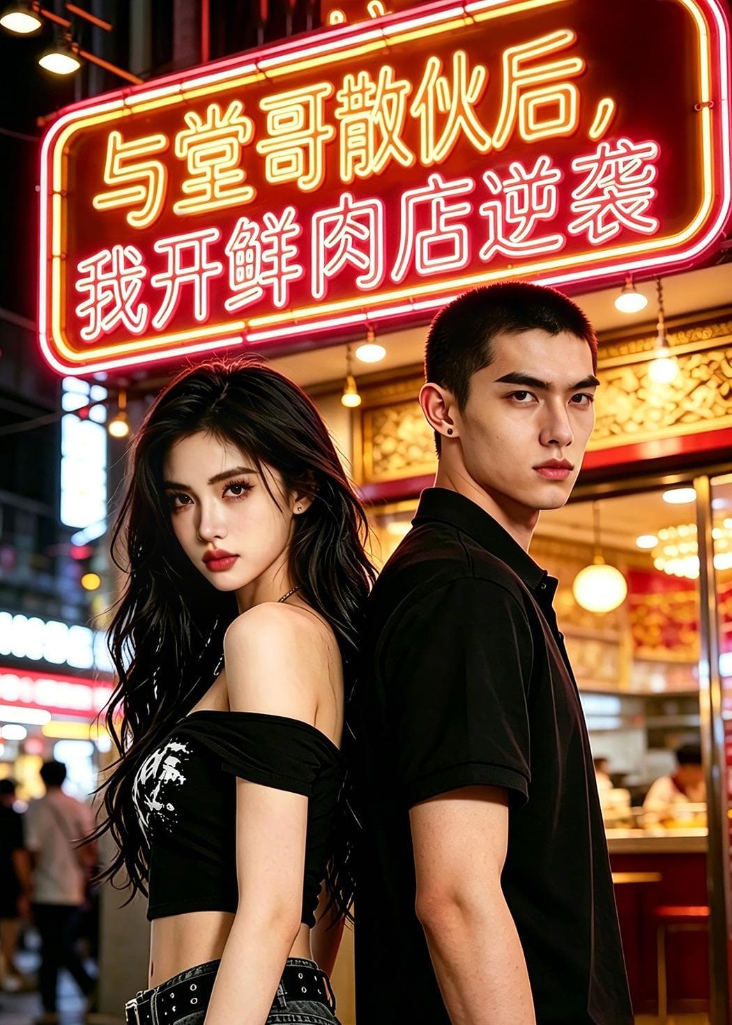 与堂哥散伙后，我开鲜肉店逆袭（37集）Ai短剧