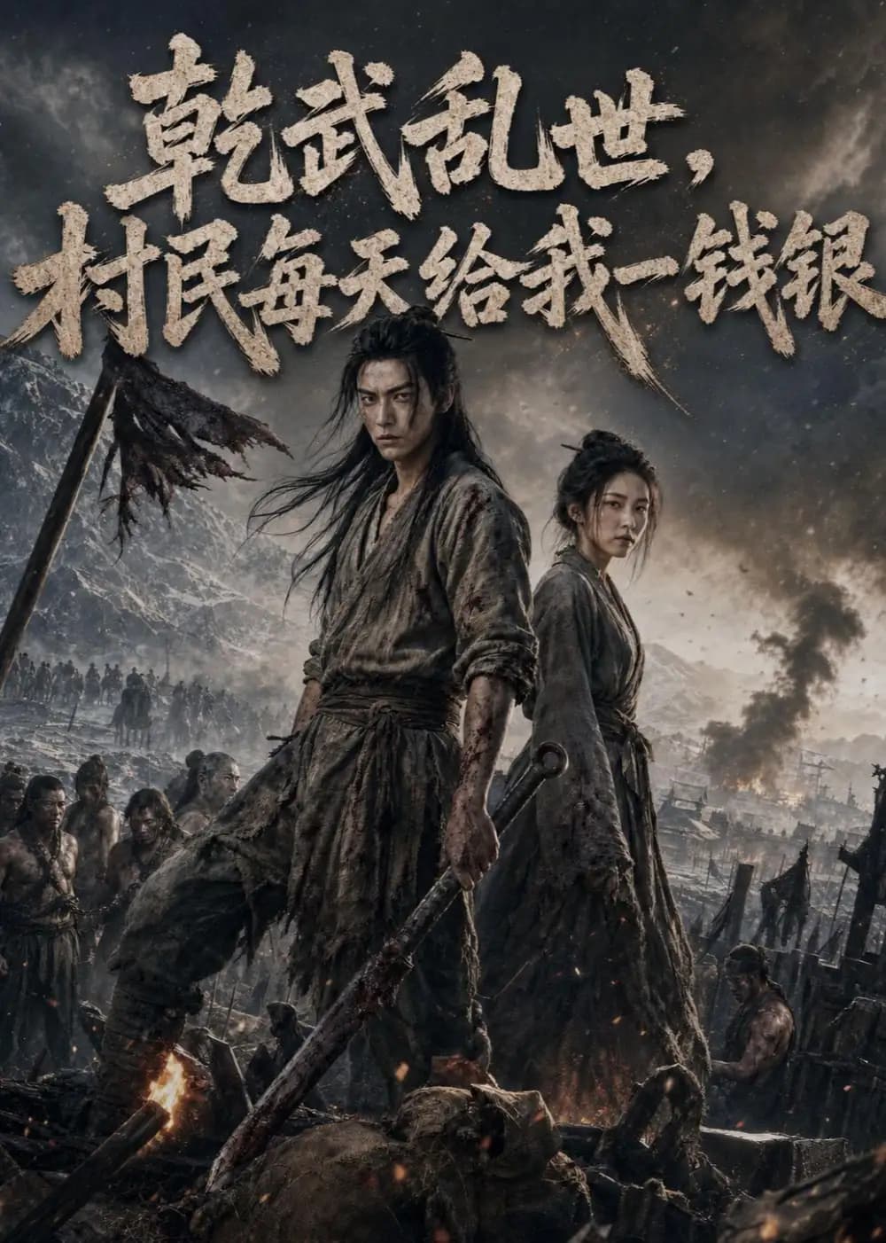 乾武乱世,村民每天给我一钱银