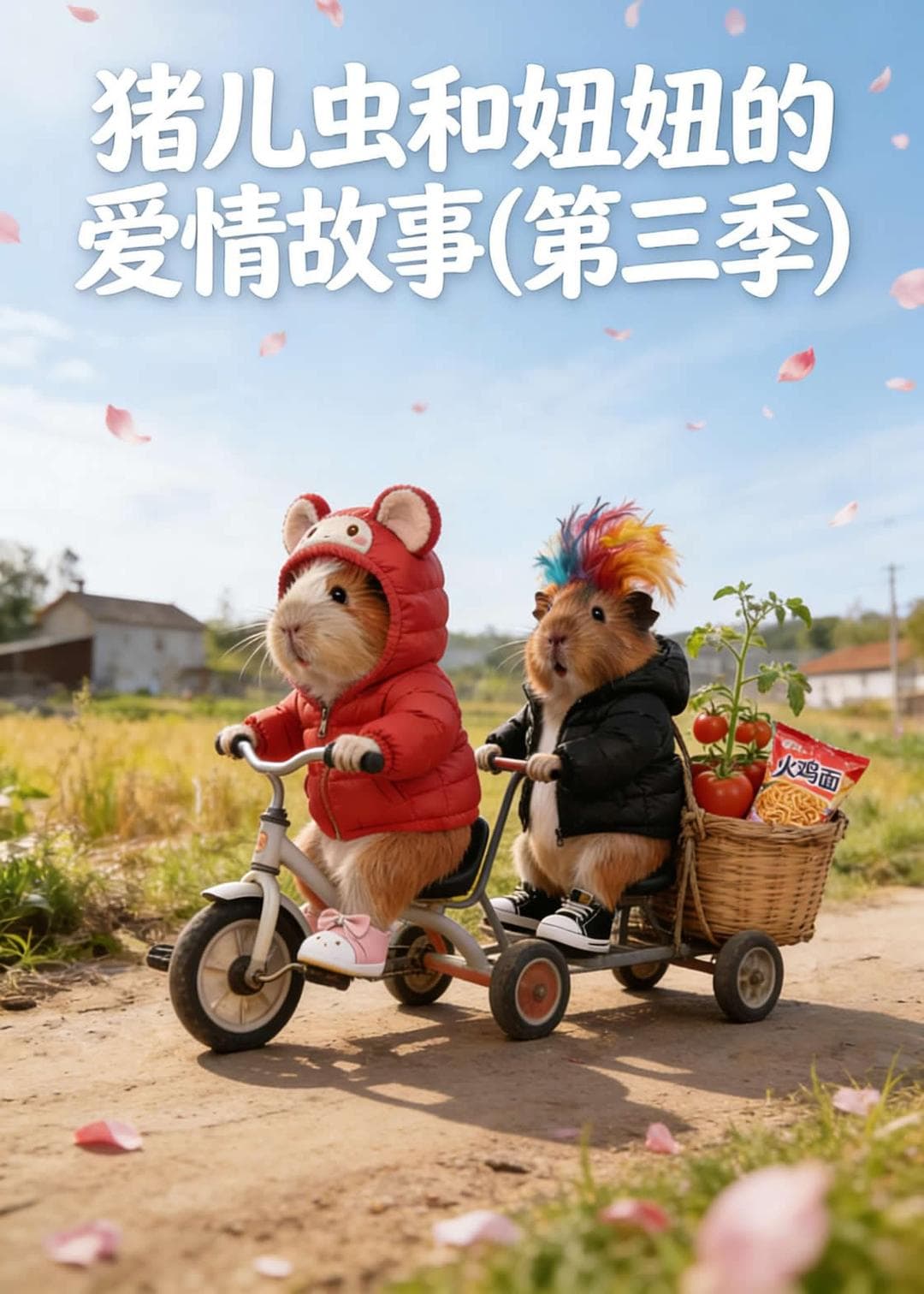 7-猪儿虫和妞妞的爱情故事（72集）Ai短剧