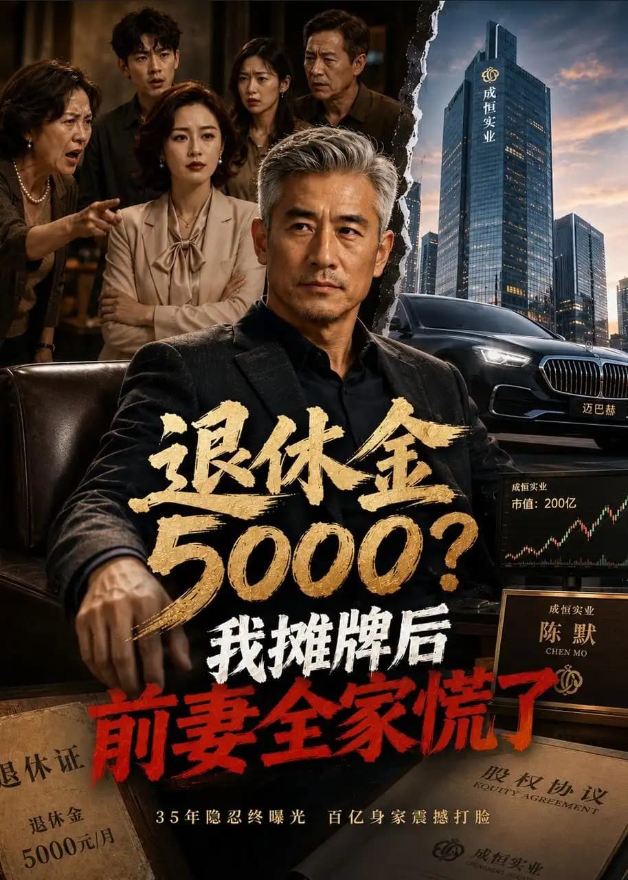 退休金5000?我摊牌后前妻全家慌了