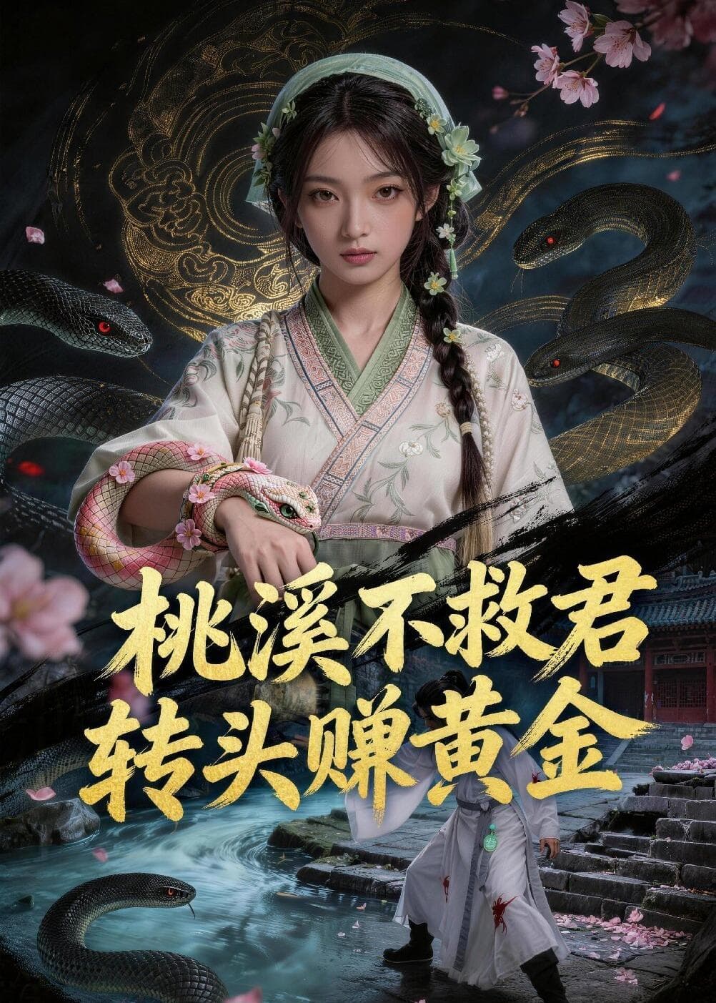 102-桃溪不救君，转头赚黄金（47集）Ai短剧