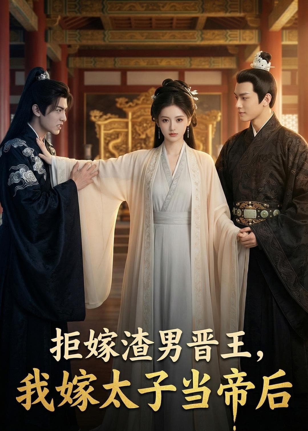 拒嫁渣男晋王，我嫁太子当帝后（71集）Ai短剧