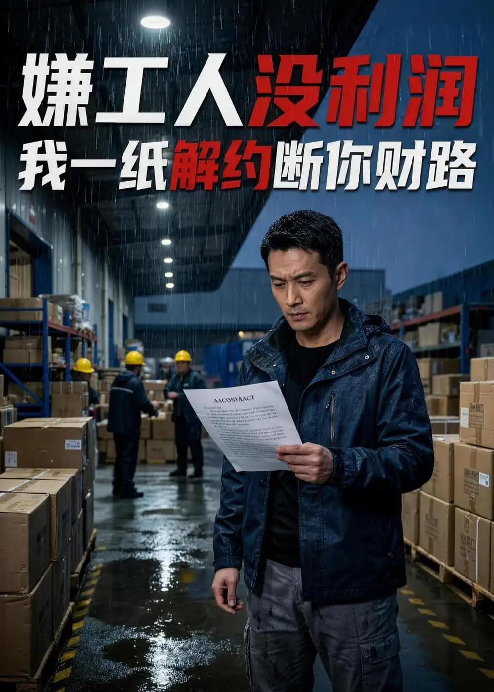嫌工人没利润，我一纸解约断你财路