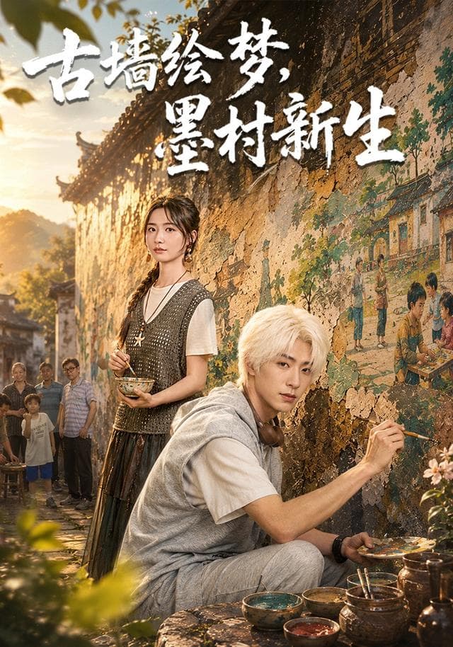 古墙绘梦,墨村新生