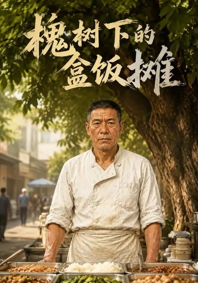 槐树下的盒饭摊